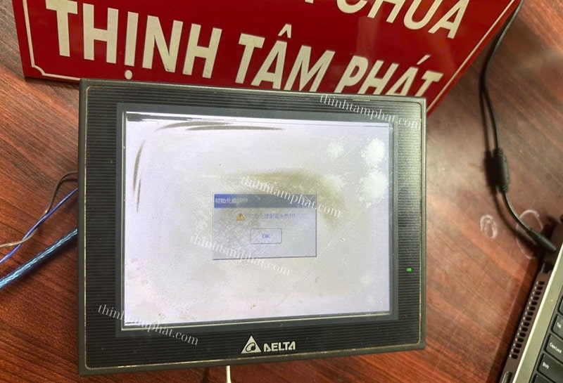 password upload hmi delta